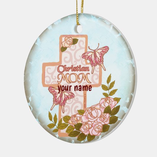 Christelijke moeder ornament (Links)