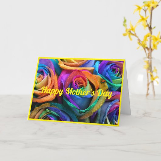 Christelijke Moederdag Kaart (Gele Bloem)