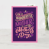 Christelijke Moederdag Kaart (Voorkant)