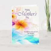 Christelijke Moederdag Kaart Bijbelvers (Voorkant)