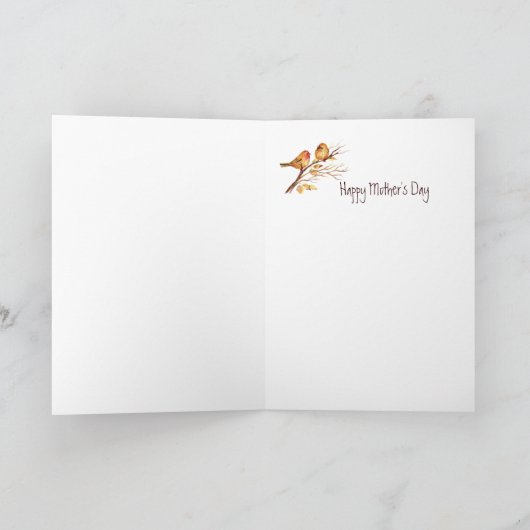 Christelijke Moederdag Schrift Waterverf Kaart (Binnen)