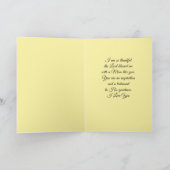 Christelijke Moederdag tulpen Kaart (Binnen)