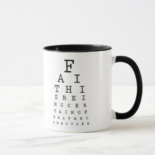 Christelijke mok: Faith Vision Mok