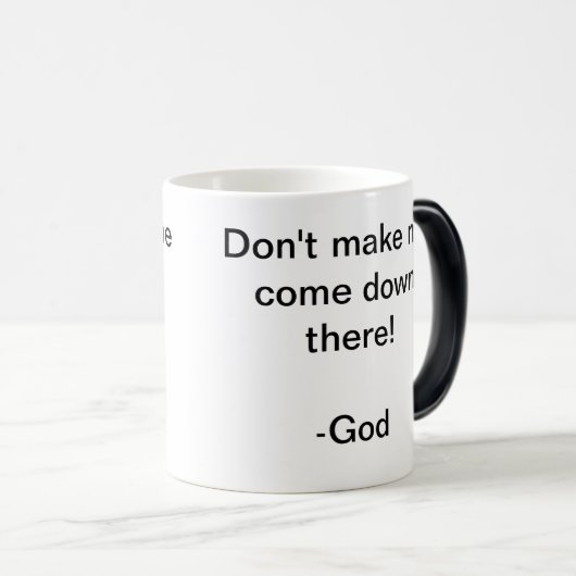 Christelijke mok koffie (Voorkant rechts)