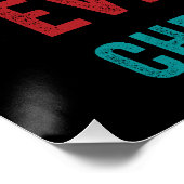 Christelijke Motorfiets Mannen Cool Funny  Faith Perfect Poster (Hoek)