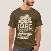 Christelijke motorfietser en de heer zei dat je mo