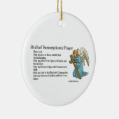 Christelijke MT Prayer Keramisch Ornament (Rechts)