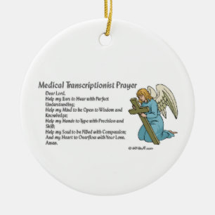 Christelijke MT Prayer Keramisch Ornament