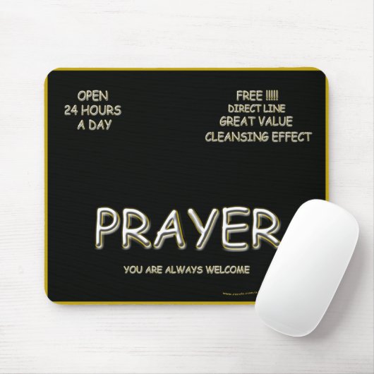 Christelijke MUISMAT 1A (Met muis)