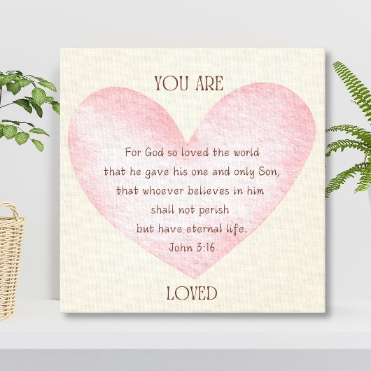 Christelijke muurdecoratie canvaskunst canvas afdruk