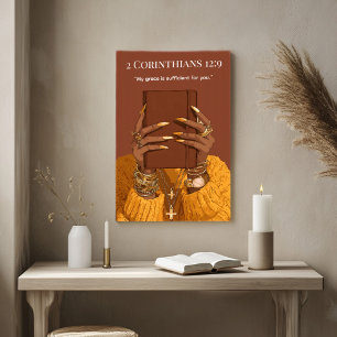 Christelijke muurkunst Bijbelse Schrift Poster