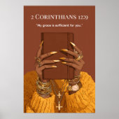 Christelijke muurkunst | Bijbelse Schrift Poster (Voorkant)