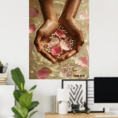 Christelijke muurkunst - Home Decor Poster (Thuiskantoor)