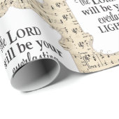 Christelijke muziek Lord Everlasting Light Gift Cadeaupapier (Rol Hoek)