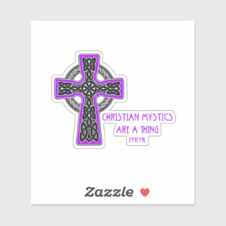 Christelijke mystici zijn een ding sticker