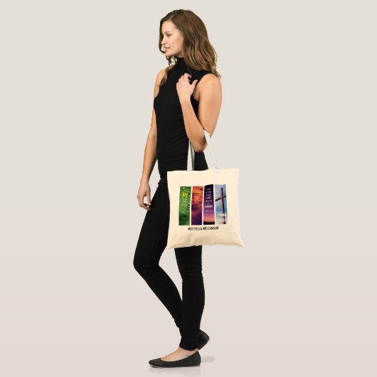 Christelijke Naam Bijbelmeditatie Tote Bag (Voorkant (model))