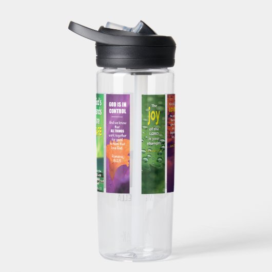 Christelijke Naam Bijbelmeditatie Waterfles (Rechts)