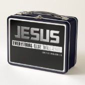 Christelijke naam JESUS Alles anders zal verdwijne (Voorkant)