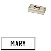 Christelijke naam Mary op een Rubberstempel (Gestempeld)