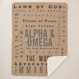 Christelijke namen van God, eenvoudig Sherpa Deken