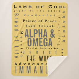 Christelijke namen van God, eenvoudig Sherpa Deken