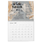 Christelijke namen van God Kalender (Jan 2027)