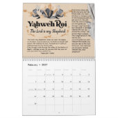 Christelijke namen van God Kalender (Feb 2027)