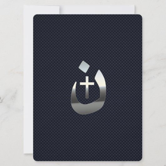 Christelijke Nazarene Cross Solidarity Silver (Voorkant)