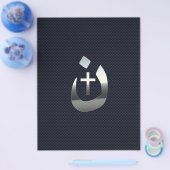 Christelijke Nazarene Cross Solidarity Silver Flyer (Enkel)