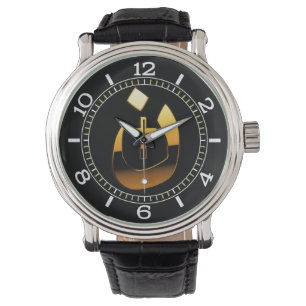 Christelijke nazarene- en cross-solidaire wijzerpl horloge
