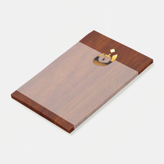 Christelijke nazarene en kruissolidariteit post-it® notes (Schuin)