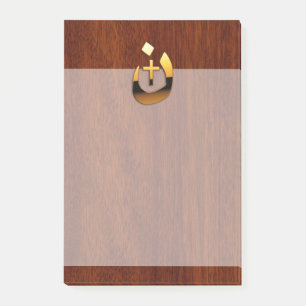 Christelijke nazarene en kruissolidariteit post-it® notes