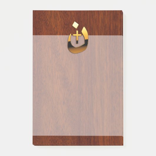 Christelijke nazarene en kruissolidariteit post-it® notes (Voorkant)