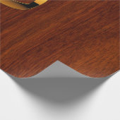 Christelijke nazarene kruissymbolen in goud cadeaupapier (Hoek)