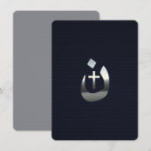 Christelijke nazarene solidariteit met koolstof (Voorkant / Achterkant)