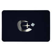 Christelijke nazarene solidariteit met koolstof magneet (Horizontaal)