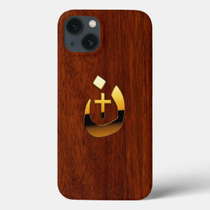 Christelijke Nazarene Solidariteit op Mahogany Sty Case-Mate iPhone Case