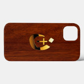 Christelijke Nazarene Solidariteit op Mahogany Sty Case-Mate iPhone Case (Achterkant (horizontaal))