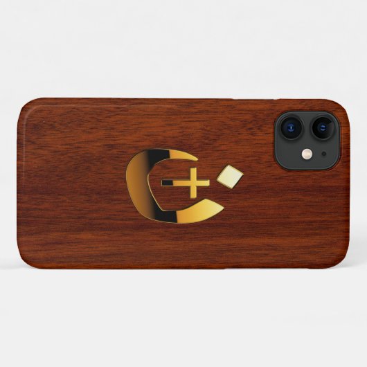 Christelijke Nazarene Solidariteit op Mahogany Sty Case-Mate iPhone Case (Achterkant (horizontaal))