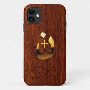Christelijke Nazarene Solidariteit op Mahogany Sty iPhone 11 Hoesje