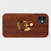 Christelijke Nazarene Solidariteit op Mahogany Sty Case-Mate iPhone Case (Achterkant (horizontaal))