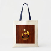 Christelijke Nazarene Solidariteit op Mahogany Sty Tote Bag (Voorkant)