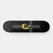 Christelijke nazarene Symbool Solidariteit dwars z Persoonlijk Skateboard (Horizontaal)