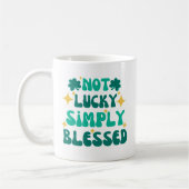 Christelijke niet Lucky Blessed St. Patrick's Day Koffiemok (Links)