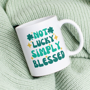 Christelijke niet Lucky Blessed St. Patrick's Day Koffiemok