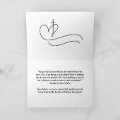 Christelijke nieuwjaarskaart kaart (Binnen)