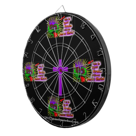 Christelijke offertes Inspirerend Dartbord (Voorkant Rechts)