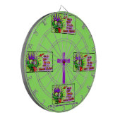 Christelijke offertes Inspirerend Dartbord (Voorkant Links)