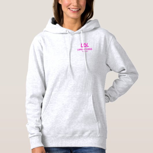 Christelijke offertes Inspirerend Hoodie (Voorkant)