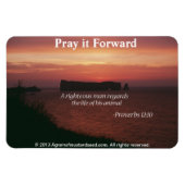 Christelijke offertes Inspirerend Magneet (Horizontaal)